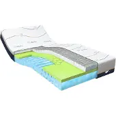 M line Cool Motion 4 Traagschuim matras 180 x 200 x 22 cm - tot 140 kg