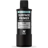 Vallejo Hobbyverf Acrylverf - 74660 Gloss Black - Primer - Acryl Verf flesje - 200 ml