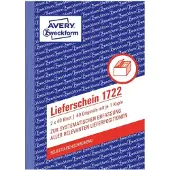 Avery Formulierenboek 'Vrachtbrief', met carbonpapier, A6-formaat.