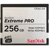 SanDisk Extreme Pro CFast 2.0 geheugenkaart class 10 - 256GB