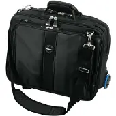 Kensington Contour 17'' Laptoptas - Op Wieltjes - Zwart