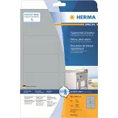 Herma Etiketten 4223 Klevend A4 Zilver 96 x 50,8 mm 25 Vellen à 10 Etiketten