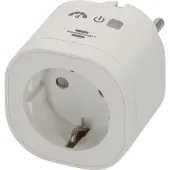 Brennenstuhl Connect wifi-wandcontactdoos met energiemeting WAE 3600 XS01 | wit | IP20 - 1294880