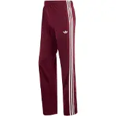 Adidas Broek 'Firebird' wijnrood / offwhite