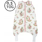 ANKRAS Zomermousseline Slaapzak met Pootjes 86-104 cm 0,5 TREIN Katoen