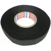 TESA Stoffen Isolatietape Zwart 19mm x 25m