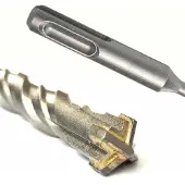 KLASEBO SDS Plus Hamerboor 5mm, 4 Snijder, Betonboor