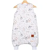 Infantilo Baby Slaapzak met Voetjes, Warm, 88cm, Polana