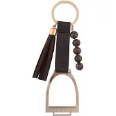 Hv Polo Sleutelhanger Hvprubia Stijgbeugel Donkerbruin