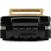 Domo DO9275W Wafelijzer - XL wafels 4x7 - Belgische Wafels - PFAS-vrij - 1400W - Zwart