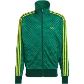 Adidas Sweatvest 'Firebird' geel / smaragd / donkergroen