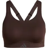 Adidas Sport bh 'Optime' chocoladebruin / donkergrijs