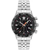 Versace Hellenyium Heren Horloge Zilverkleurig VE2U00322