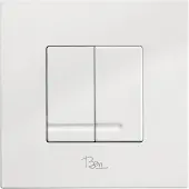 Ben Nemano Bedieningspaneel 16x16 cm glans wit voor BPF en BPSF