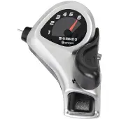Shimano Schakelhendel (voor rechts) 6-speed Tourney SL-TX50 - Zwart/Zilver