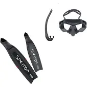 Spetton Elite4 Sx30 Spearfishing Set Zwart EU 45-46