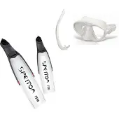 Spetton Elite2 Fx30 Snorkeling Set Wit EU 39-40
