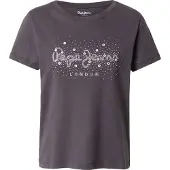 Pepe Jeans Shirt 'Brady' zwart / zilver