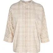 Opus Relaxed fit blouse met 3/4-mouwen, model 'Fountry'