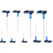 BRILLIANT TOOLS BT041100 Haakse schroevendraaierset 2 mm, 2.5 mm, 3 mm, 4 mm, 5 mm, 6 mm, 7 mm, 8 mm, 10 mm 9-delig