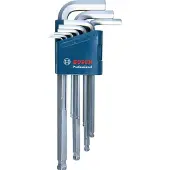 Bosch Professional Inbussleutelset hex 9-delig - 1600A01TH5