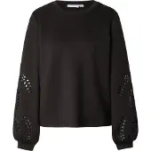 Vila Sweatshirt 'VISandy' zwart