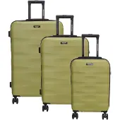 Beagles Travel Koffer 20-24-28 Inch - Kofferset - Koffers - Travel - Reizen - Set - Olijfgroen