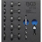Bgs Accessoires voor gereedschapskoffers, Werkstattwageneinlage