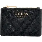 GUESS kaarthouder Isemay SLG Credit Card Case Black zwart