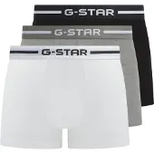 G-Star Boxershorts 'Acre' grijs / zwart / wit