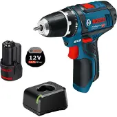 Bosch accuboormachine GSR 12V-15 / 1x 3.0 Ah accu + lader