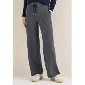Cecil Dames Tweekleurige gemêleerde broek - Blauw - L
