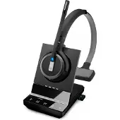 Epos IMPACT SDW 5036 On Ear headset Draadloos, DECT Mono Meerdere kleuren Noise Cancelling, Ruisonderdrukking (microfoon) Telefoon