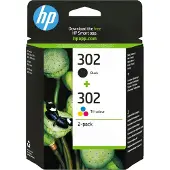 HP 302 Cartridges Combo Pack