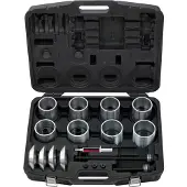 Ks Tools 700.1800 Set druk- en trekhulzen, in kunststof koffer, 22-delig
