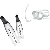 Spetton Elite3 Fx30 Snorkeling Set Wit EU 45-46