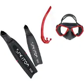 Spetton Elite5 Sx30 Spearfishing Set Zwart EU 36-38