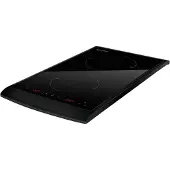 Taurus Darkfire Domino, zwart, werkblad, 31 cm, inductiekookplaat met zones, 2 zones, 2 zones