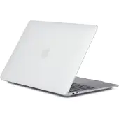 ESTUFF MacBook Air M2 13,6" Hoes - (13.60", Appel), Laptoptas, Transparant