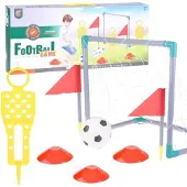 Jokomisiada Voetbaldoel Set voor Kinderen met Bal, Kegels & Pomp