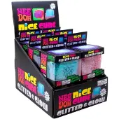 NeeDoh Nice Cube - Glitter & Glow