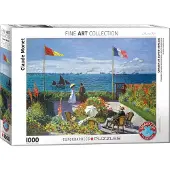 Eurographics Claude Monet - Garden at Sainte-Adresse Puzzel (1000 stukjes)