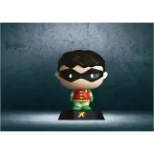 Paladone Robin Icon Light, sfeerverlichting, meerkleurig, kunststof, geschikt voor badkamer en kinderkamer, werkt op batterijen (AA)