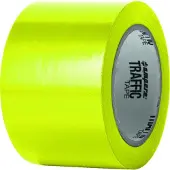 Ampere Traffic vloertape Standard - geel | 7,5 cm breed