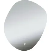 Wiesbaden Ellva Spiegel 70x80cm Organisch Indirecte LED Met Spiegelverwarming - Glas - Organisch - Spiegels, Badkamerspiegels - 8721214109076