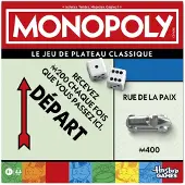 Monopoly Hasbro bordspel Classic Franse editie - familiespel.