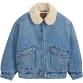 Levi's Tussenjas blauw denim