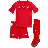 Puma Trainingspak 'Schweiz 2026' rood / wit