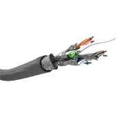 Goobay CAT 6 network cable, S/FTP (PiMF), grey 100 m