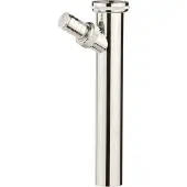 Kirchhoff Dompelbuissifon, chroom, 1 1/4" x 3/4"T x 200 x 32 mm, met wasmachineaansluiting - 988401148